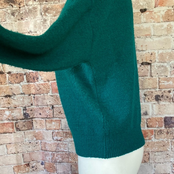 Code x Mode TRES CHIC Pullover Knit Sweater Teal & Purple Sz Medium - Picture 8 of 10